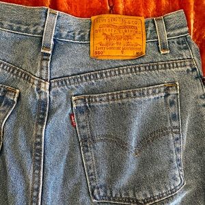 Vintage Levi 550 Light blue Jeans